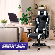 Gaming Stuhl MaxPodium Tactical White