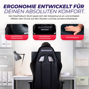 Gaming Stuhl MaxPodium Tactical Black (B-WARE)