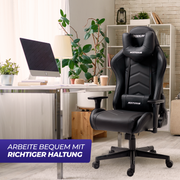 Gaming Stuhl MaxPodium Tactical Black (B-WARE)