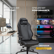 Gaming Stuhl MaxPodium Heavy SMI Black