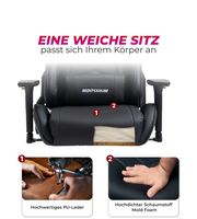 Gaming Stuhl MaxPodium Tactical SMI Black