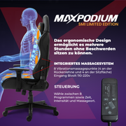 Gaming Stuhl MaxPodium Tactical SMI Black