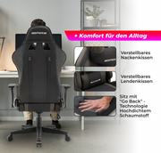 Gaming Stuhl MaxPodium Tactical Grey- Stoff