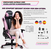 Gaming Stuhl MaxPodium Tactical Black Rosa