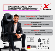 Gaming Stuhl MaxPodium Tactical SMI Black (B-WARE)