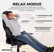 Gaming Stuhl MaxPodium Tactical SMI Black