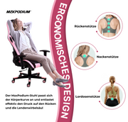 Gaming Stuhl MaxPodium Tactical Black Rosa